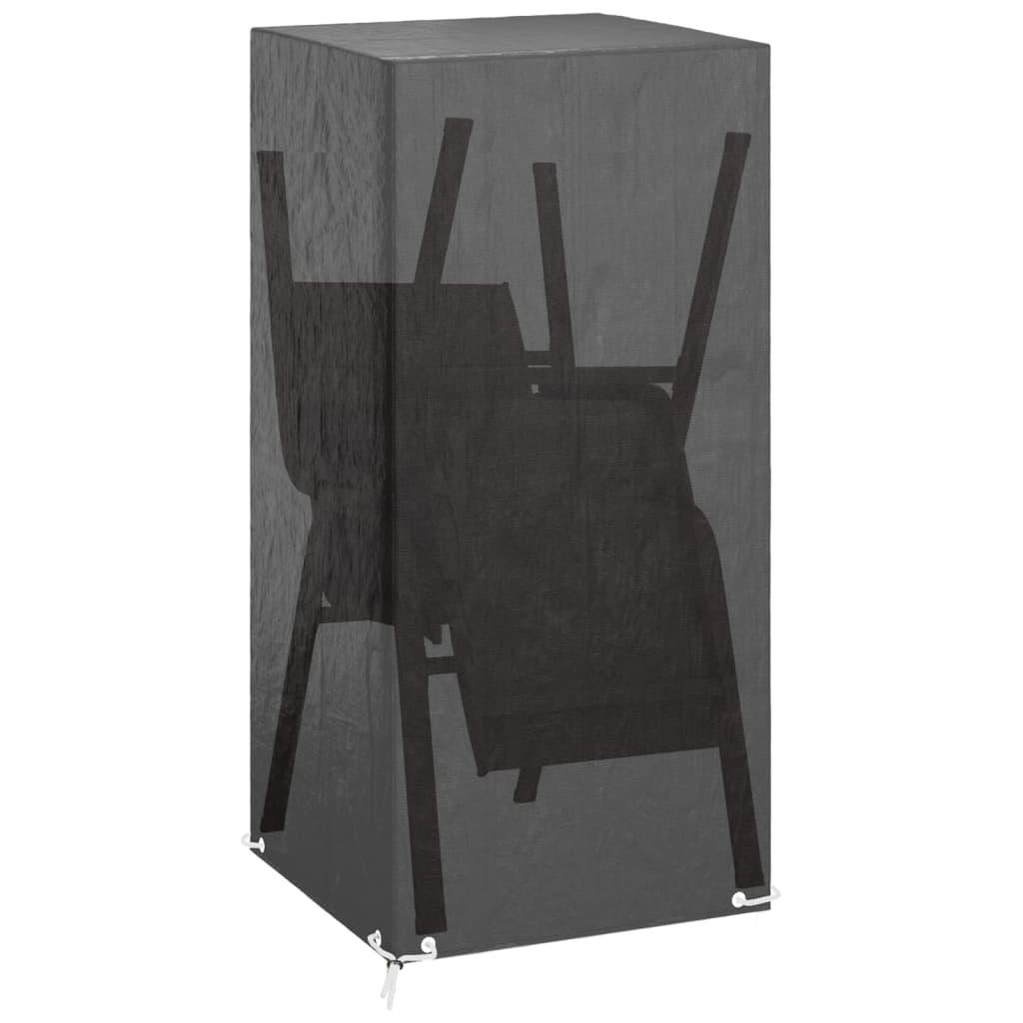 Voir la diapositive 5 : VIDAXL Housses de chaise de jardin 2 pcs 8 œillets 75x70x140 cm PE