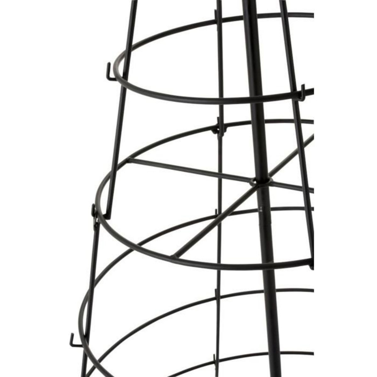 Paris Prix Statue Déco  Arbre de Noël 8 Niveaux  188cm Noir