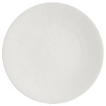 SECRET DE GOURMET Lot de 6 Assiettes Plates  Atelier  27cm Crème