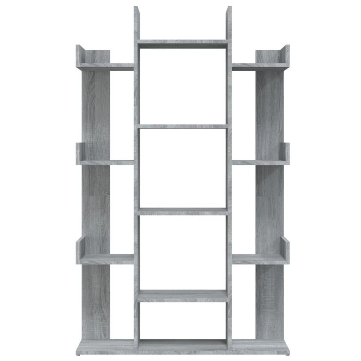 VIDAXL Bibliotheque Sonoma gris 86x25,5x140 cm Bois d'ingenierie