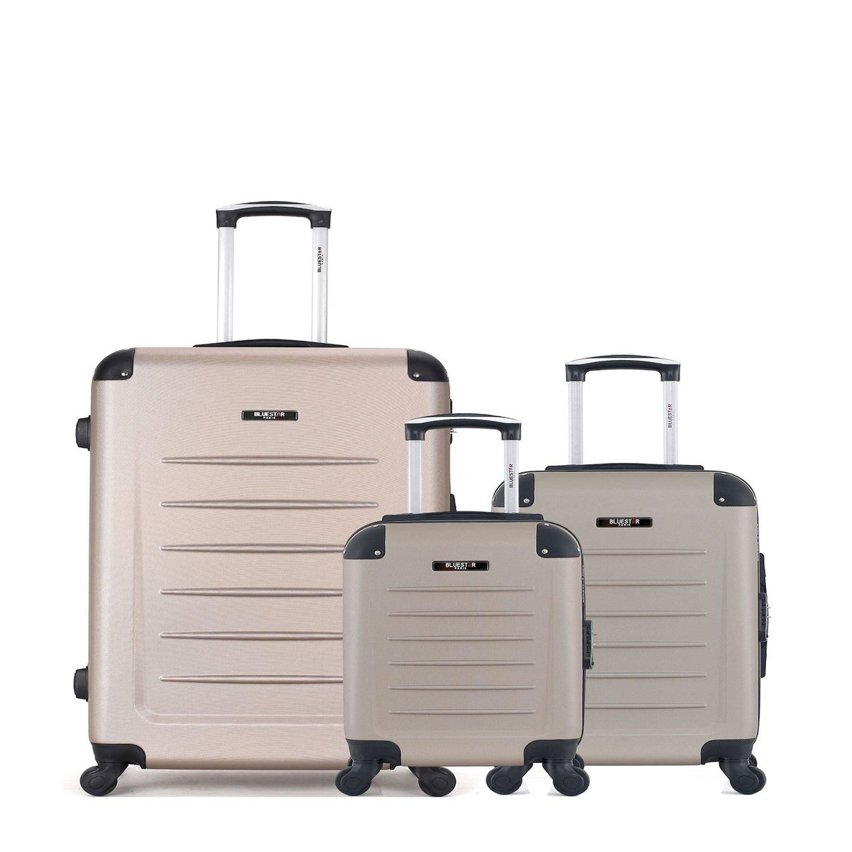 BLUESTAR BLUESTAR - LOT DE 3 - Valises grand format, cabine et cabine XXS OPERA