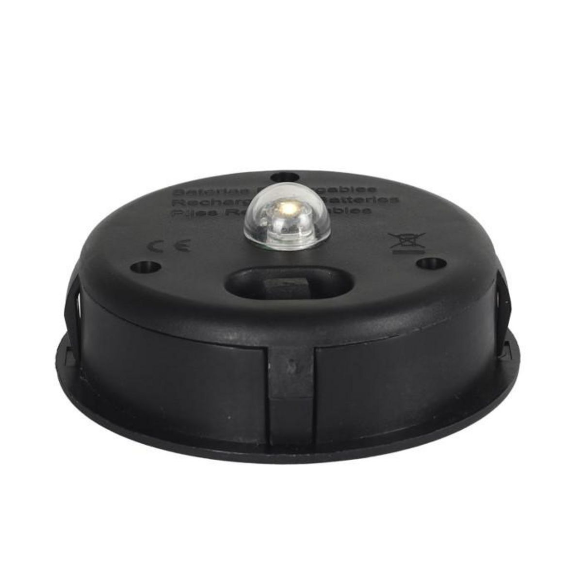 Paris Prix Lampe à Poser Extérieur Solaire  Carmine  40cm Noir