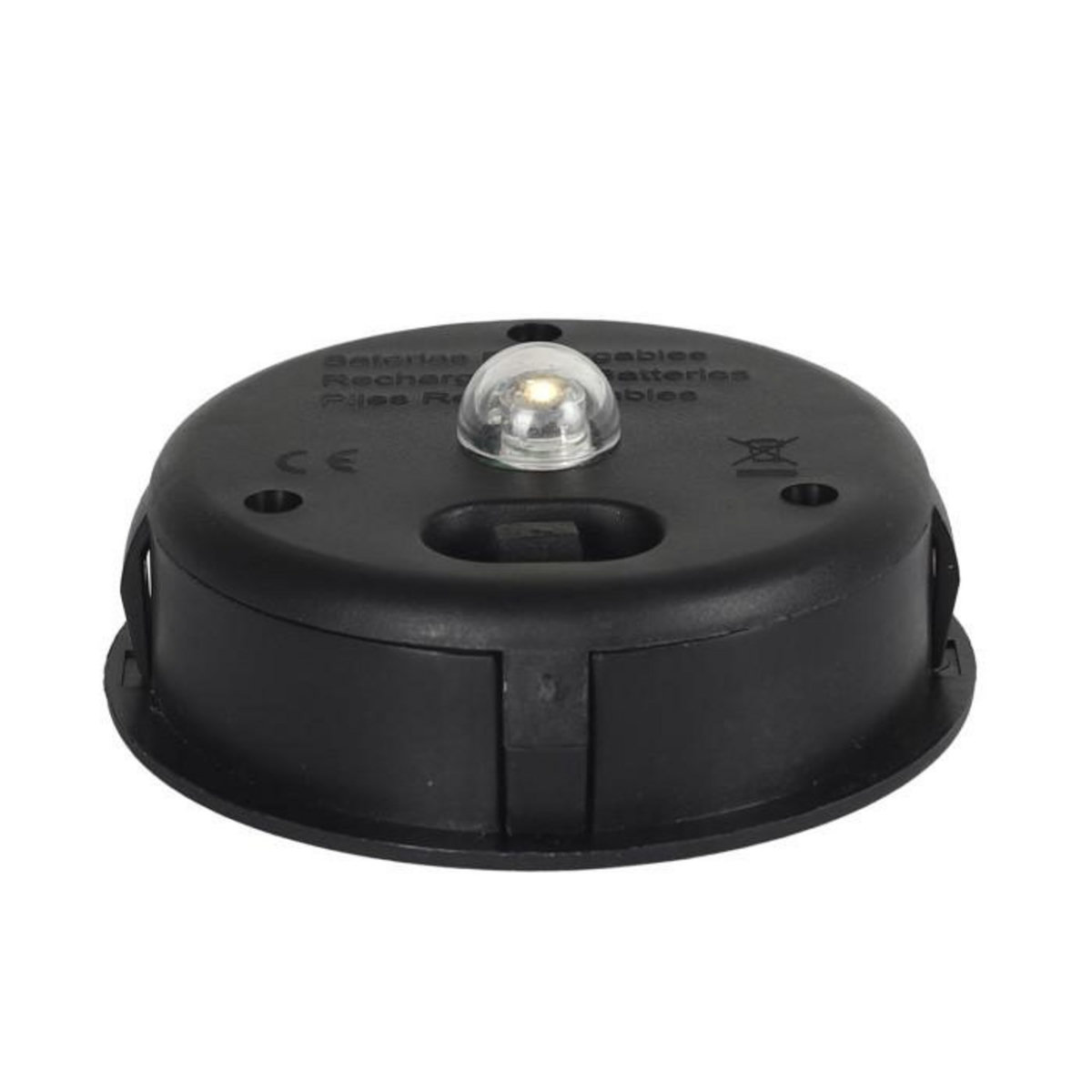 Paris Prix Lampe à Poser Extérieur Solaire  Carmine  40cm Noir