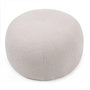 Voir la diapositive 3 : Paris Prix Pouf Rond Bouclette  Pilou  55cm Beige