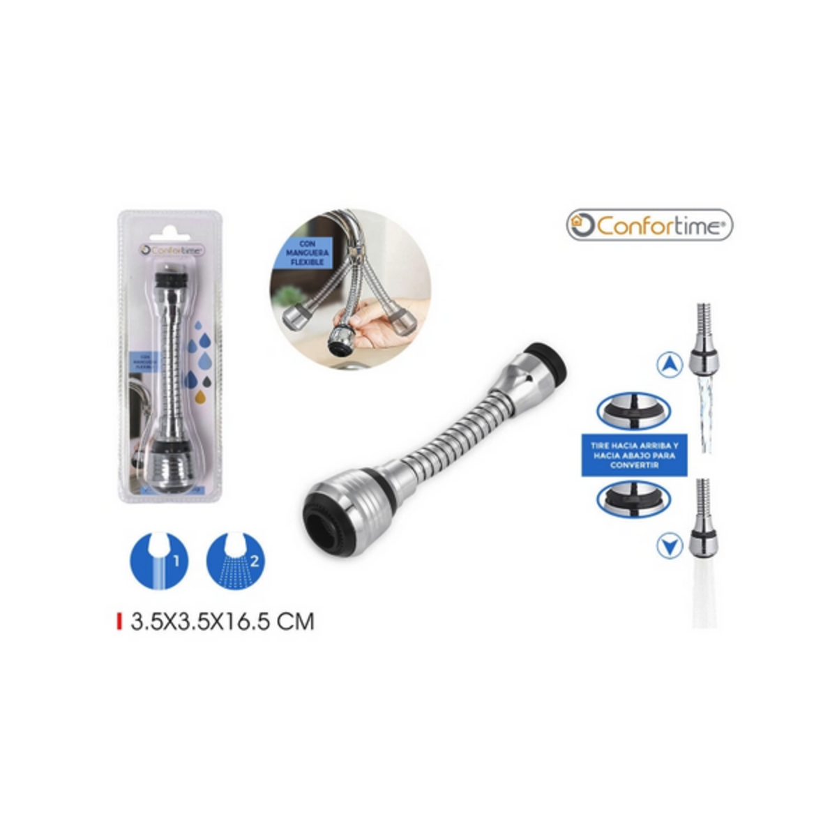 MARKET24 Atomiseur Confortime ø 3,5 x 16 cm (24 Unités)