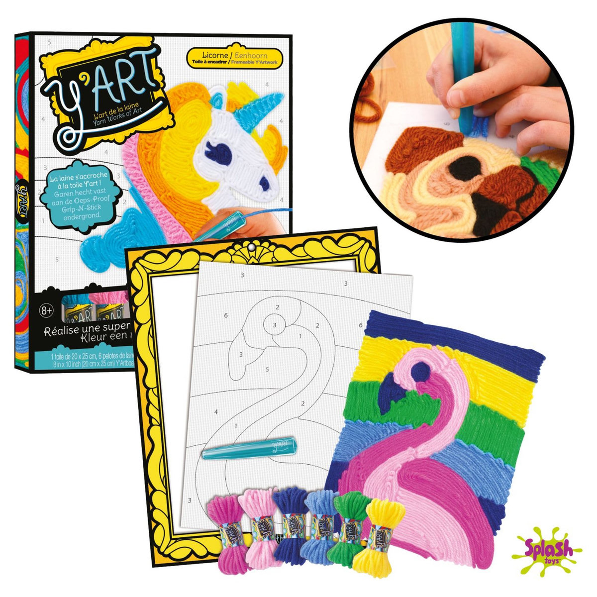 Coffret Y'Art - L'art de la laine