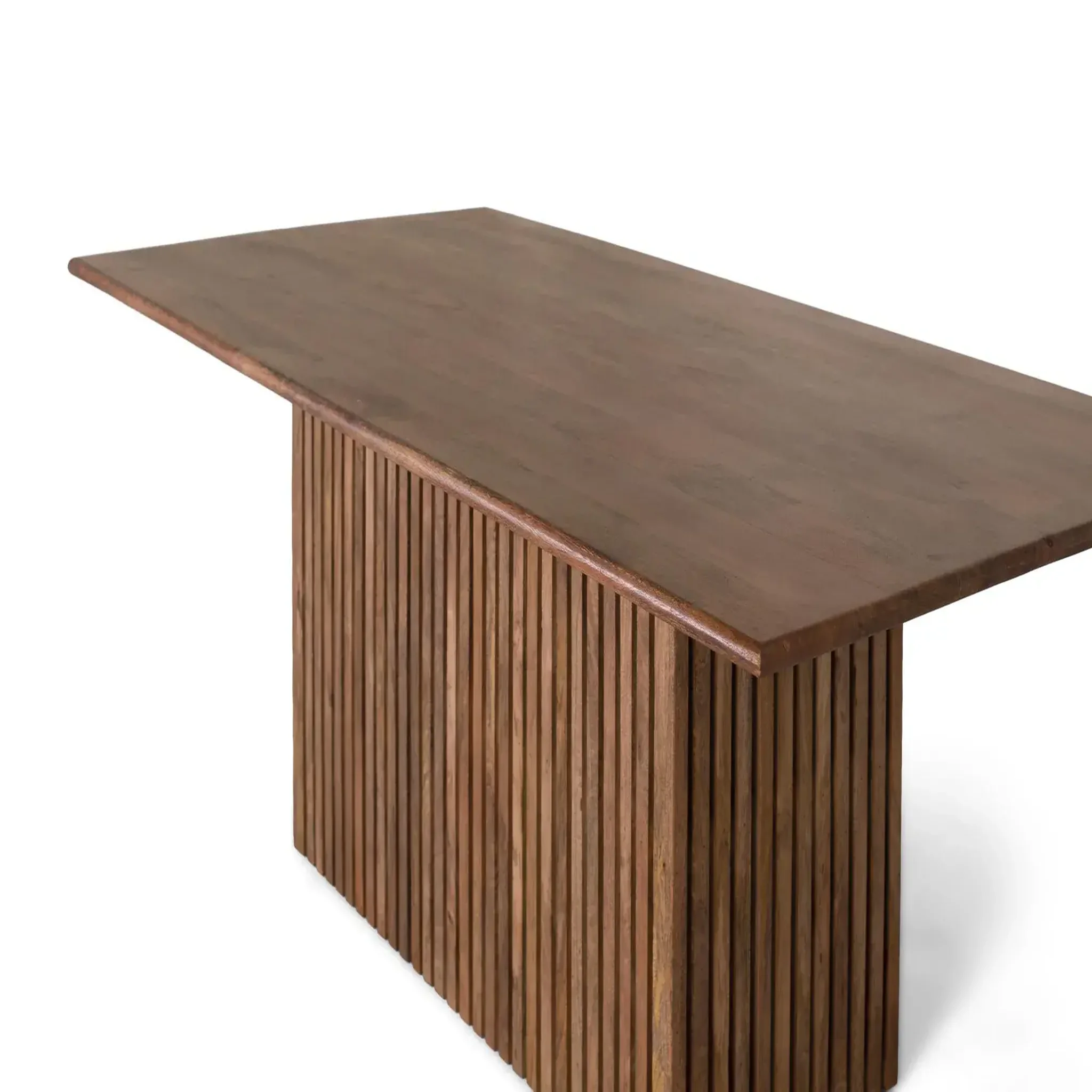 Voir la diapositive 3 : GINER Y COLOMER SL Tables à manger en bois de manguier 220 cm style rustique moderne