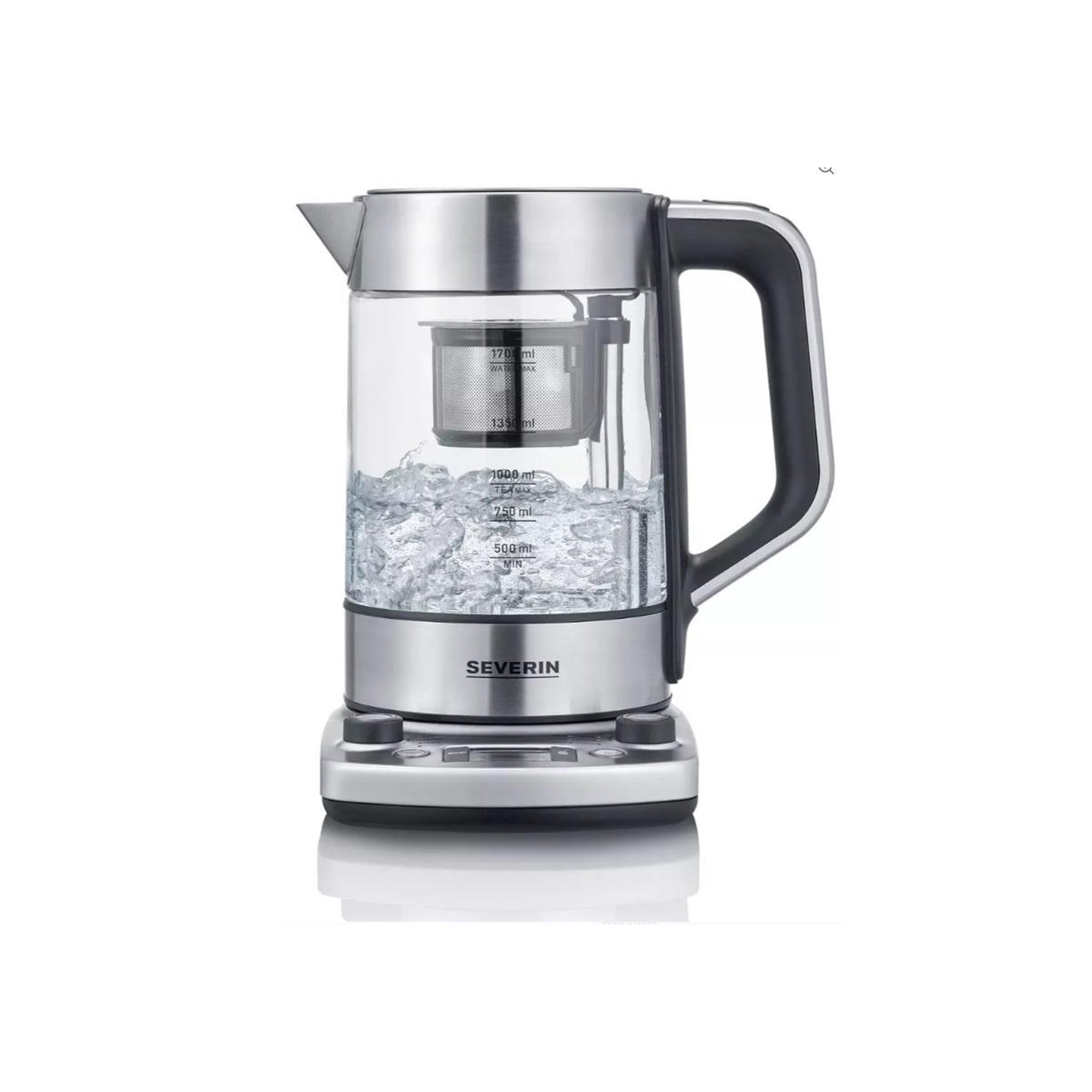 Voir la diapositive 1 : SEVERIN Bouilloire-théière 1,7l 3000w - WK3422