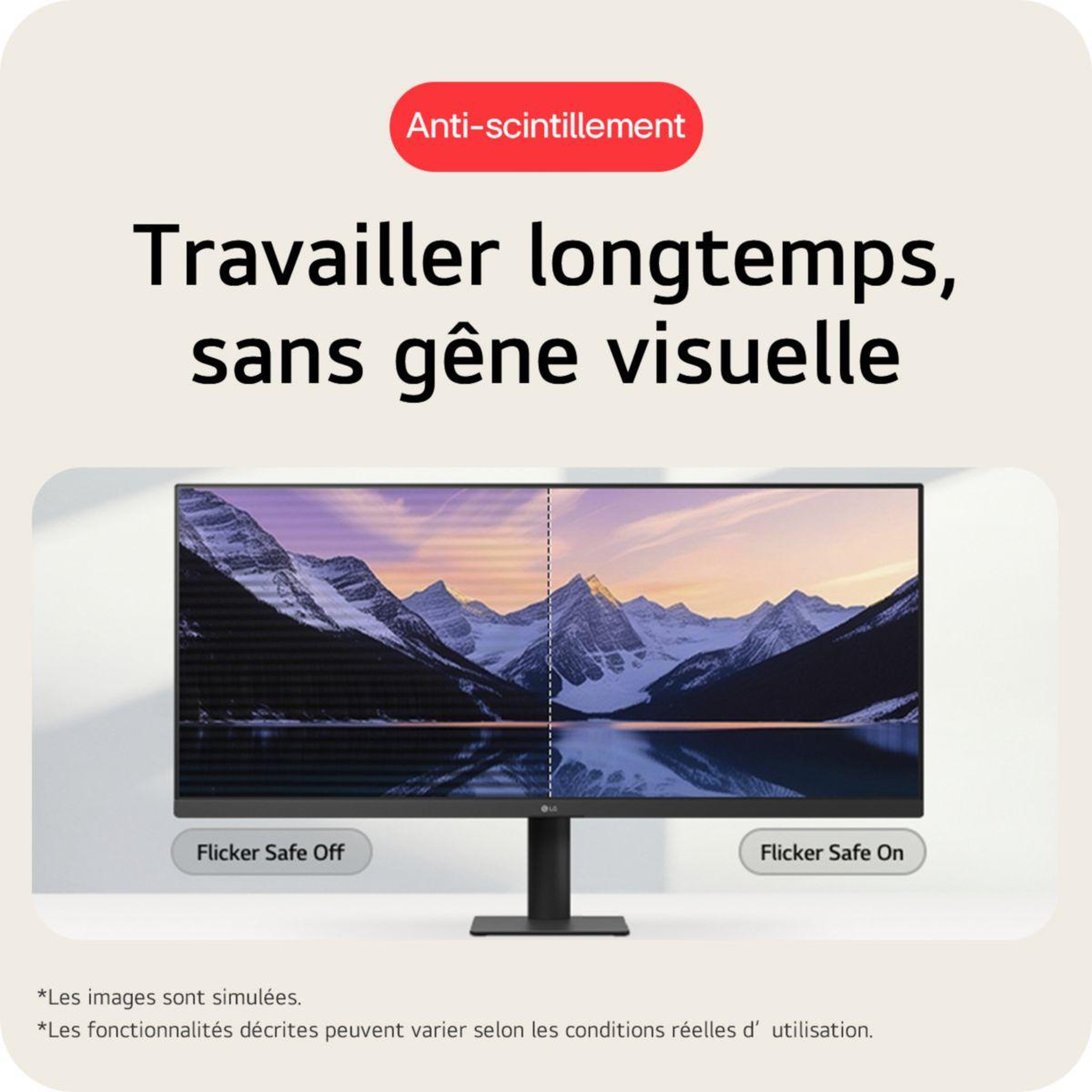 Voir la diapositive 5 : LG Ecran pc ultrawide 34u511a-b.aeu 34  ips uwqhd 100 hz hdr