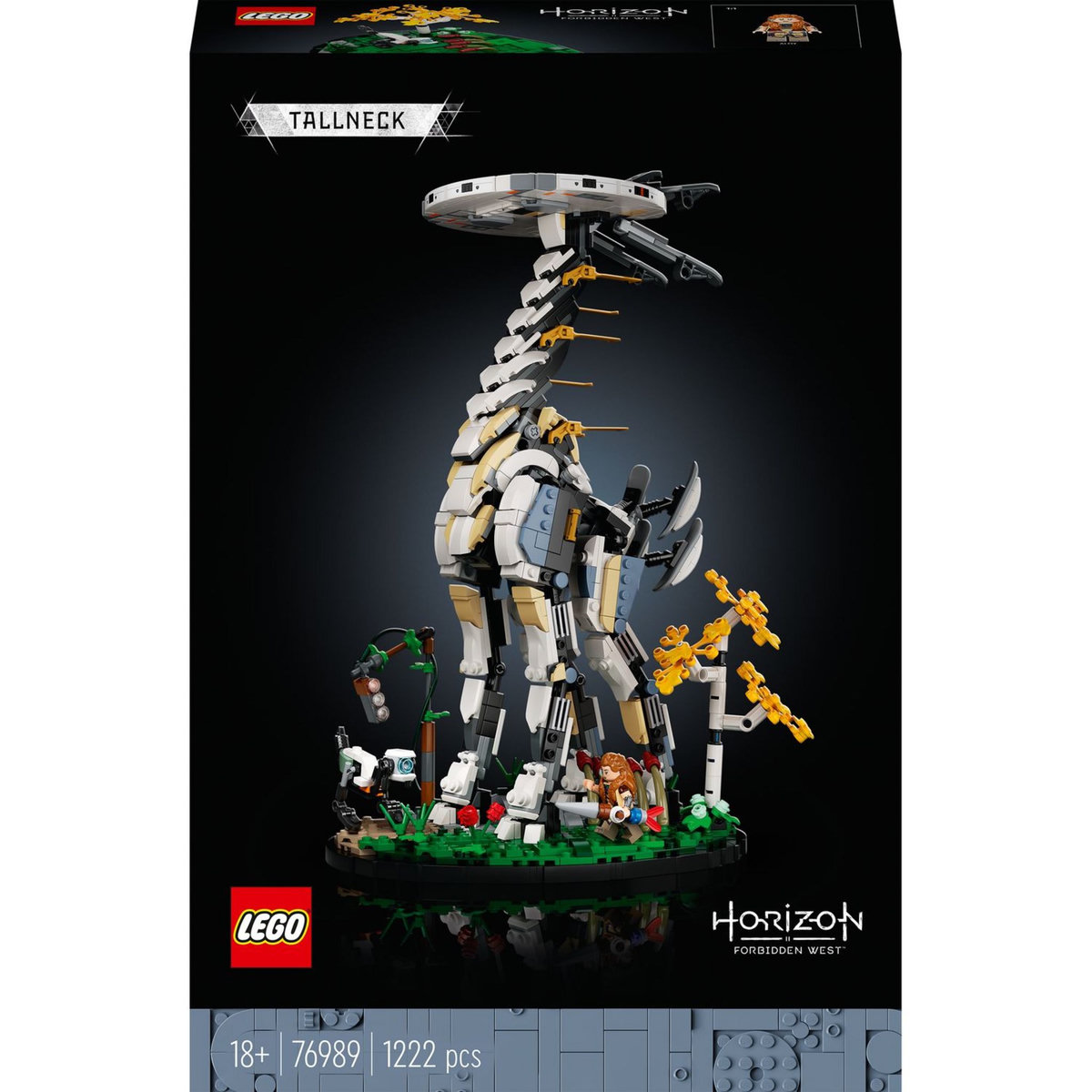 LEGO 76989 Horizon Forbidden West : Grand-Cou, Maquette à Construire Adultes, Figurine