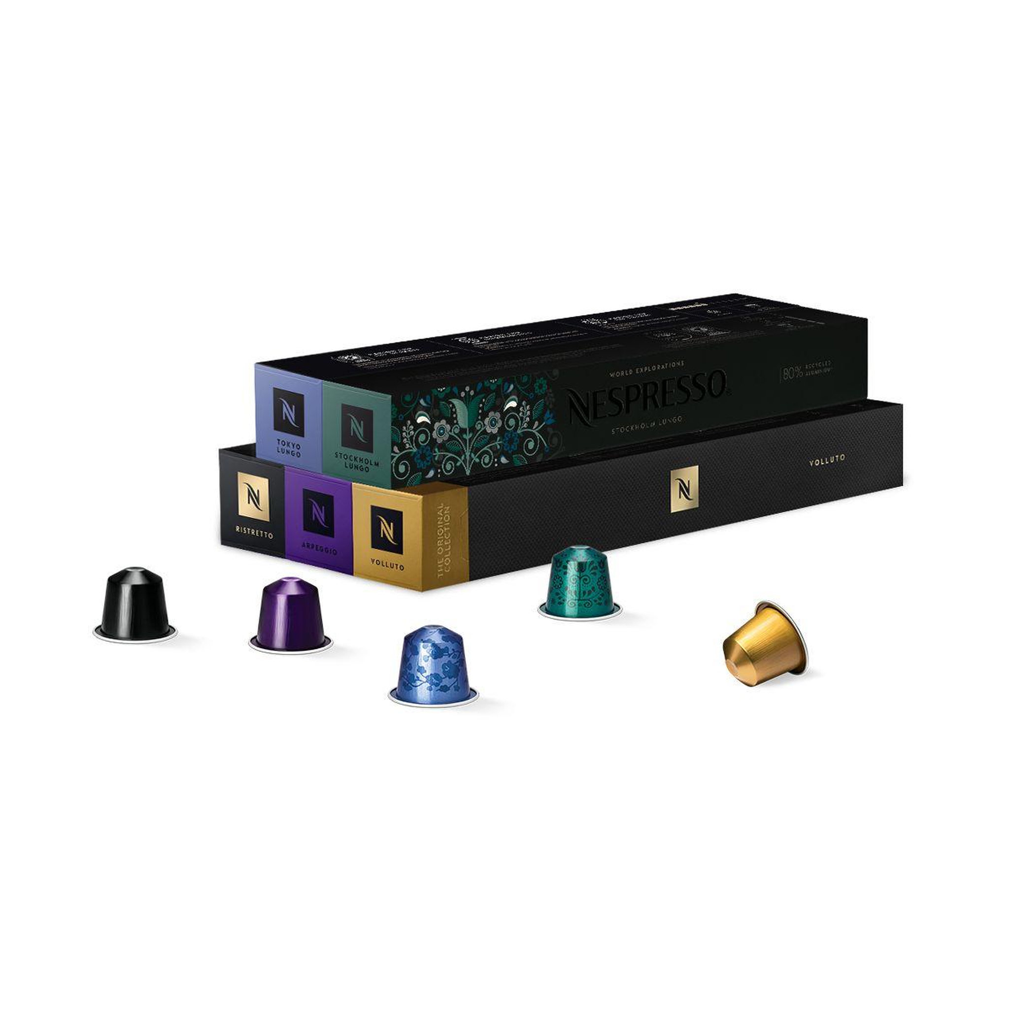 Voir la diapositive 4 : DELONGHI Nespresso inissia en80.b + 50 capsules
