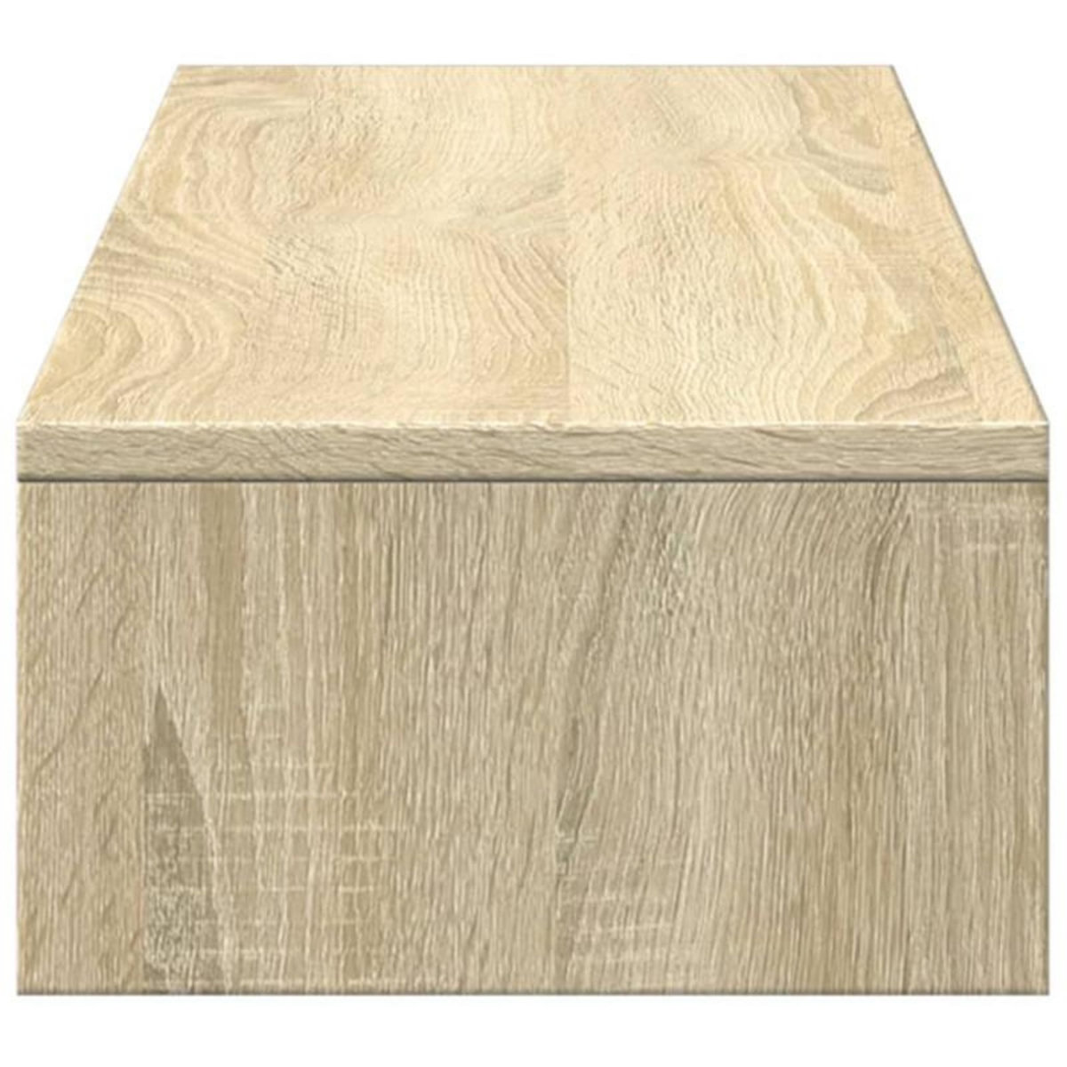 VIDAXL Support de moniteur avec tiroirs chêne sonoma bois d ingénierie