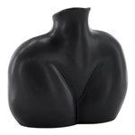 Paris Prix Vase Corps Féminin en Céramique  Harvey  17cm Noir