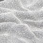 Voir la diapositive 5 : VIDAXL Couverture coton a chevrons 220x250 cm Gris