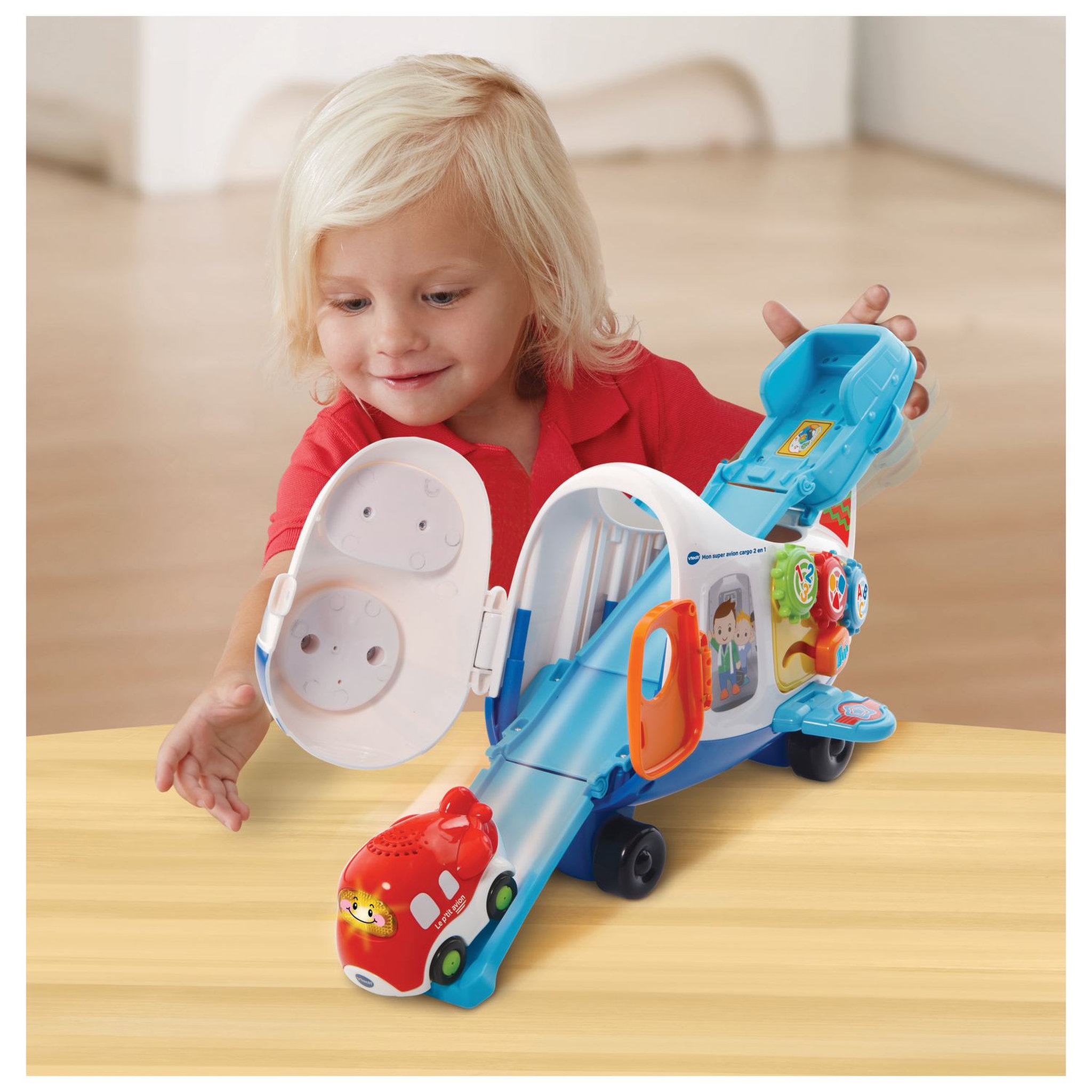 Voir la diapositive 5 : VTECH Mon super avion cargo 2 en 1 + Timon, le petit avion - Tut Tut Bolides