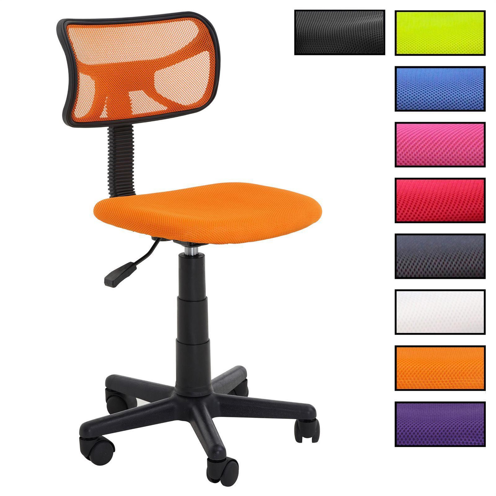 IDIMEX Chaise de bureau pour enfant MILAN. Coloris disponibles : Vert