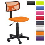 IDIMEX Chaise de bureau pour enfant MILAN. Coloris disponibles : Blanc, Vert, Rose, Violet