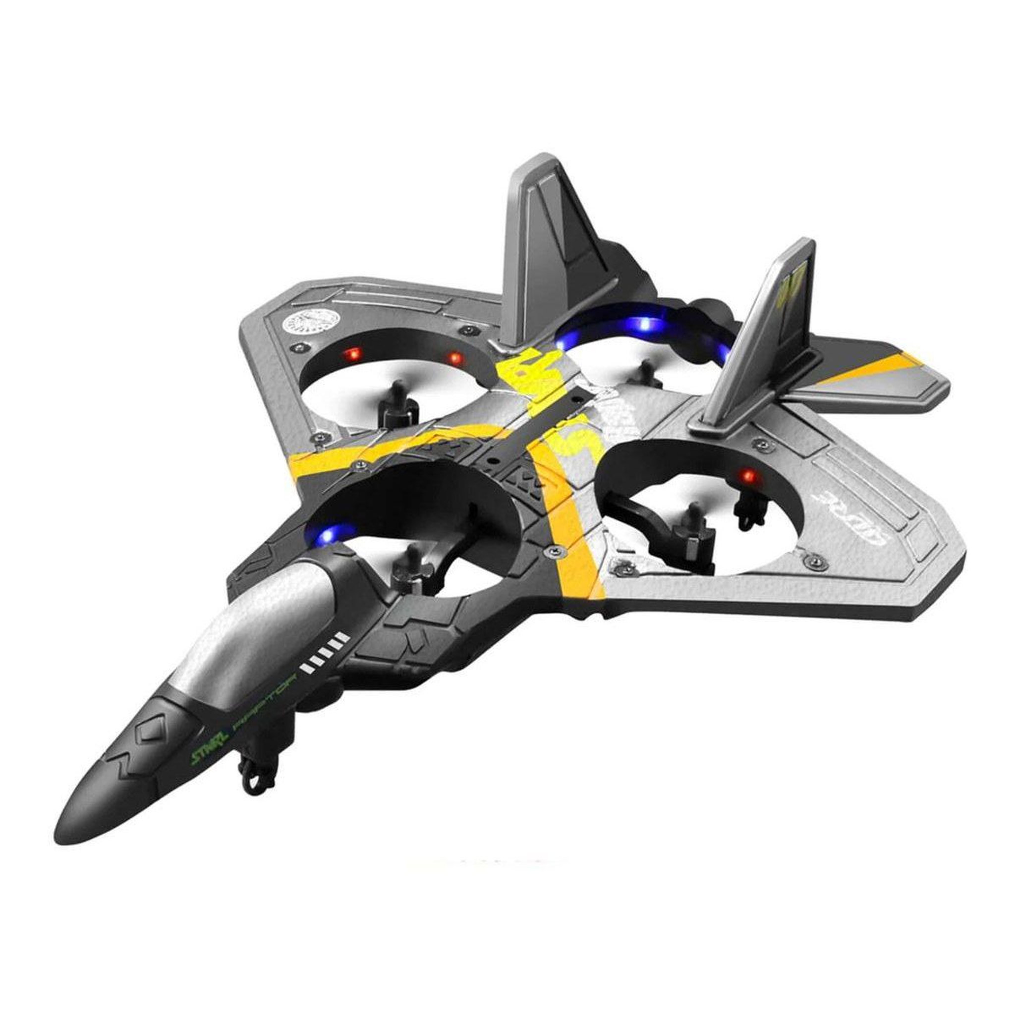 1001JOUETS Avion Télécommandé avec LED - 2,4Ghz