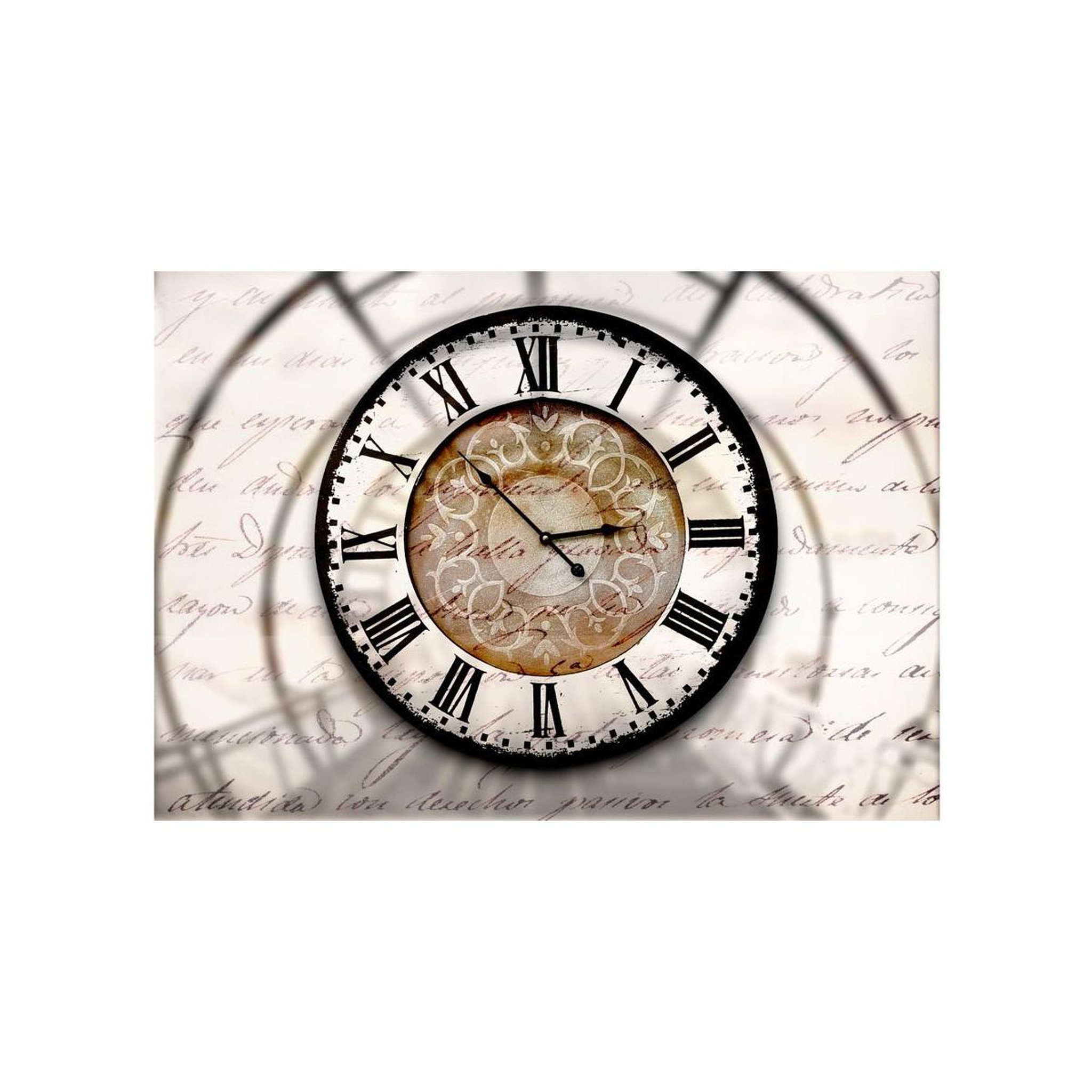Voir la diapositive 2 : Paris Prix Papier peint  clock movement