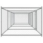 Voir la diapositive 5 : VIDAXL Cage pour chien avec portes gris 8x2x1,5 m acier galvanise