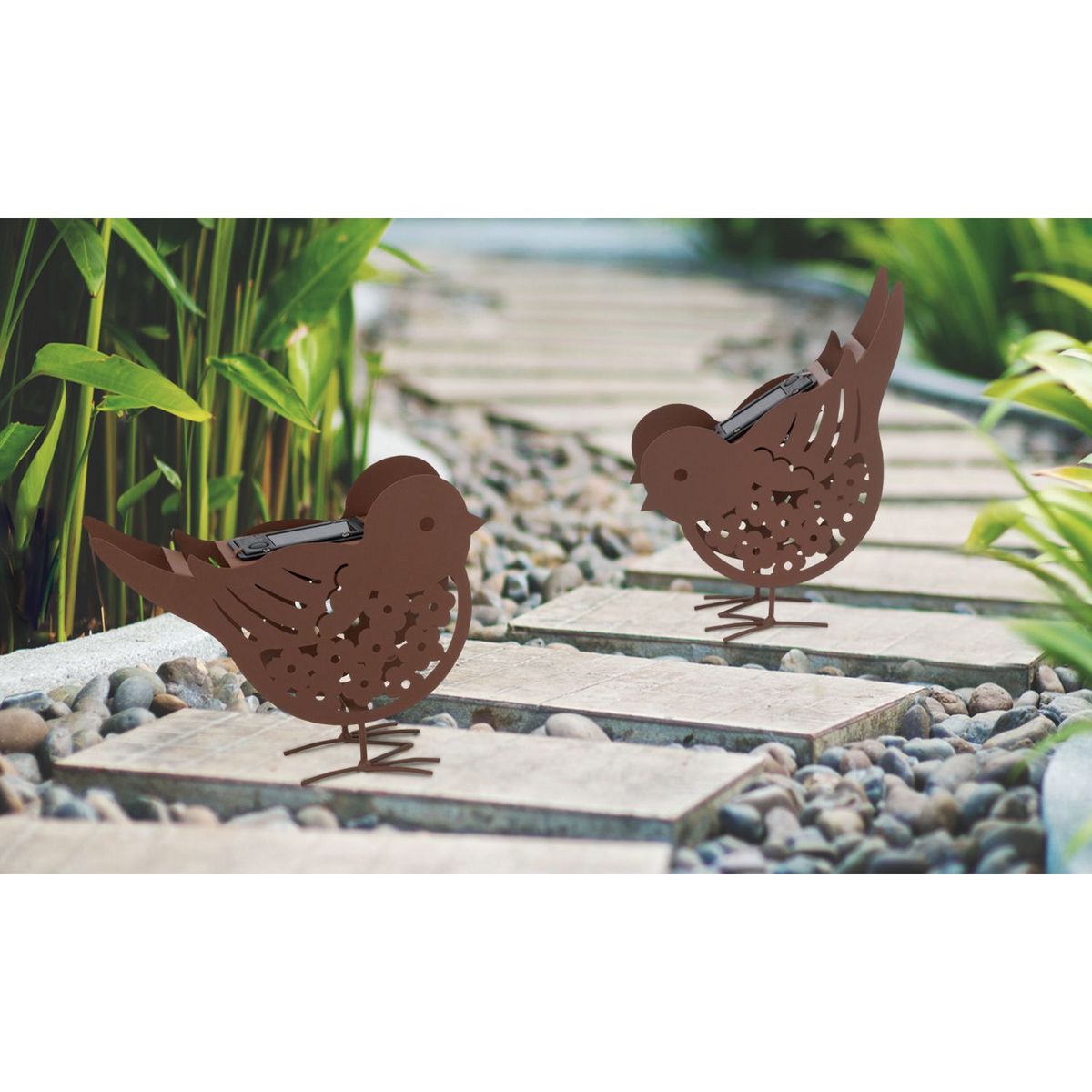 Inkazen Oiseau solaire x2