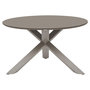 Voir la diapositive 1 : HESPERIDE Table de jardin ronde en aluminium 6 places ORYON