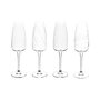 Voir la diapositive 1 : SECRET DE GOURMET Lot de 4 Flûtes à Champagne  Talia  29cl Transparent