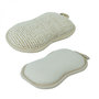 Voir la diapositive 1 : VIVEZEN Lot de 2 éponges exfoliantes et nettoyantes en fibre de bambou double face 16 x 10 x 3 cm