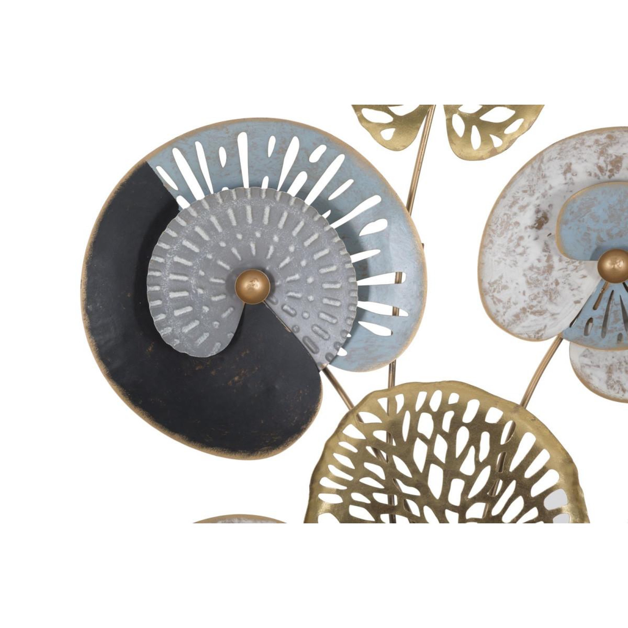 Voir la diapositive 2 : Paris Prix Décoration murale en métal  gloth  70cm multicolore