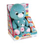 Voir la diapositive 4 : JEMINI Peluche douce - JEMINI - TOONIES - Maman Chat intéractive et son bébé - +/- 26 cm - 6 fonctions