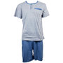Voir la diapositive 1 : OZABI Pyjama Court Homme ECO HOMEWEAR
