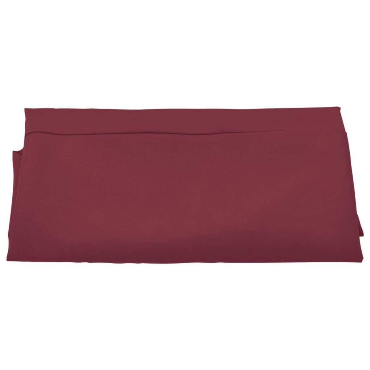 VIDAXL Tissu de remplacement pour parasol deporte bordeaux rouge 300cm