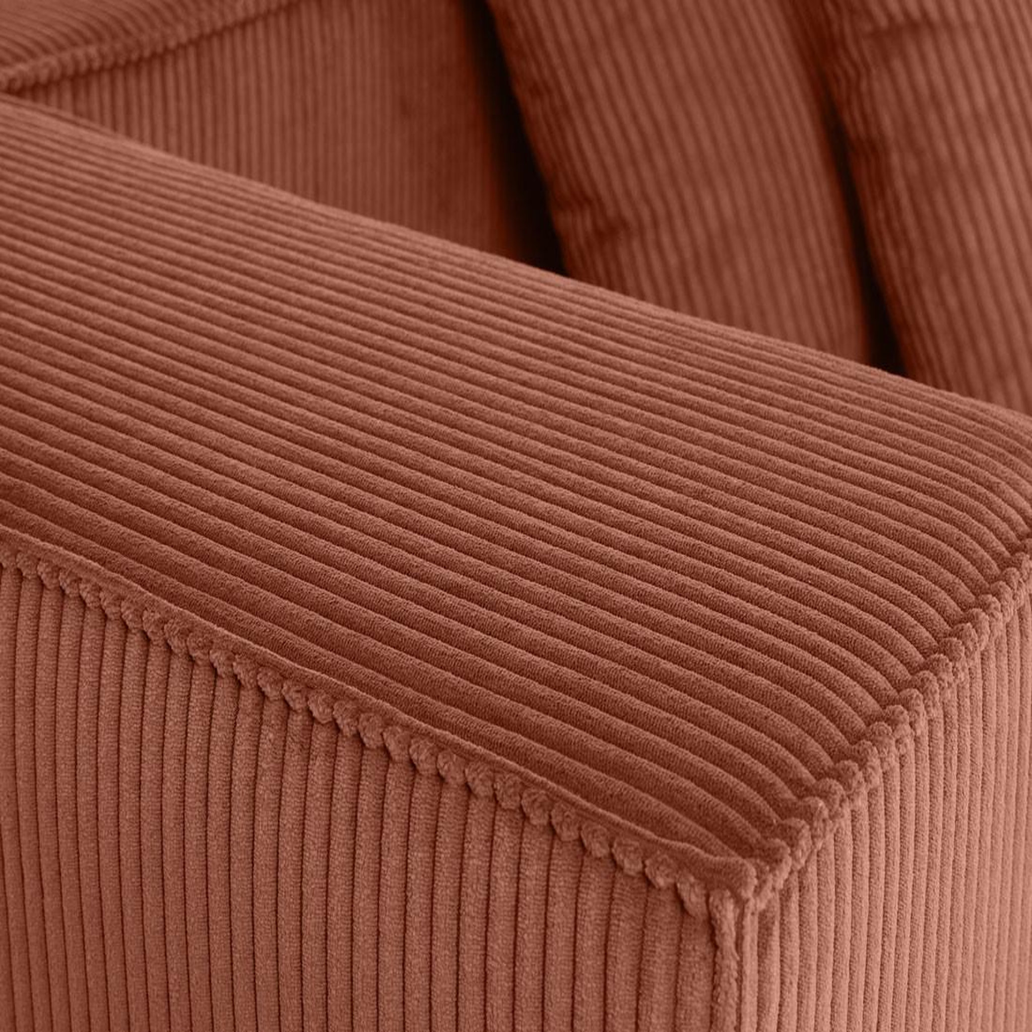 Voir la diapositive 6 : BEST MOBILIER Colombine - canapé modulable droit - 2 places - en velours côtelé