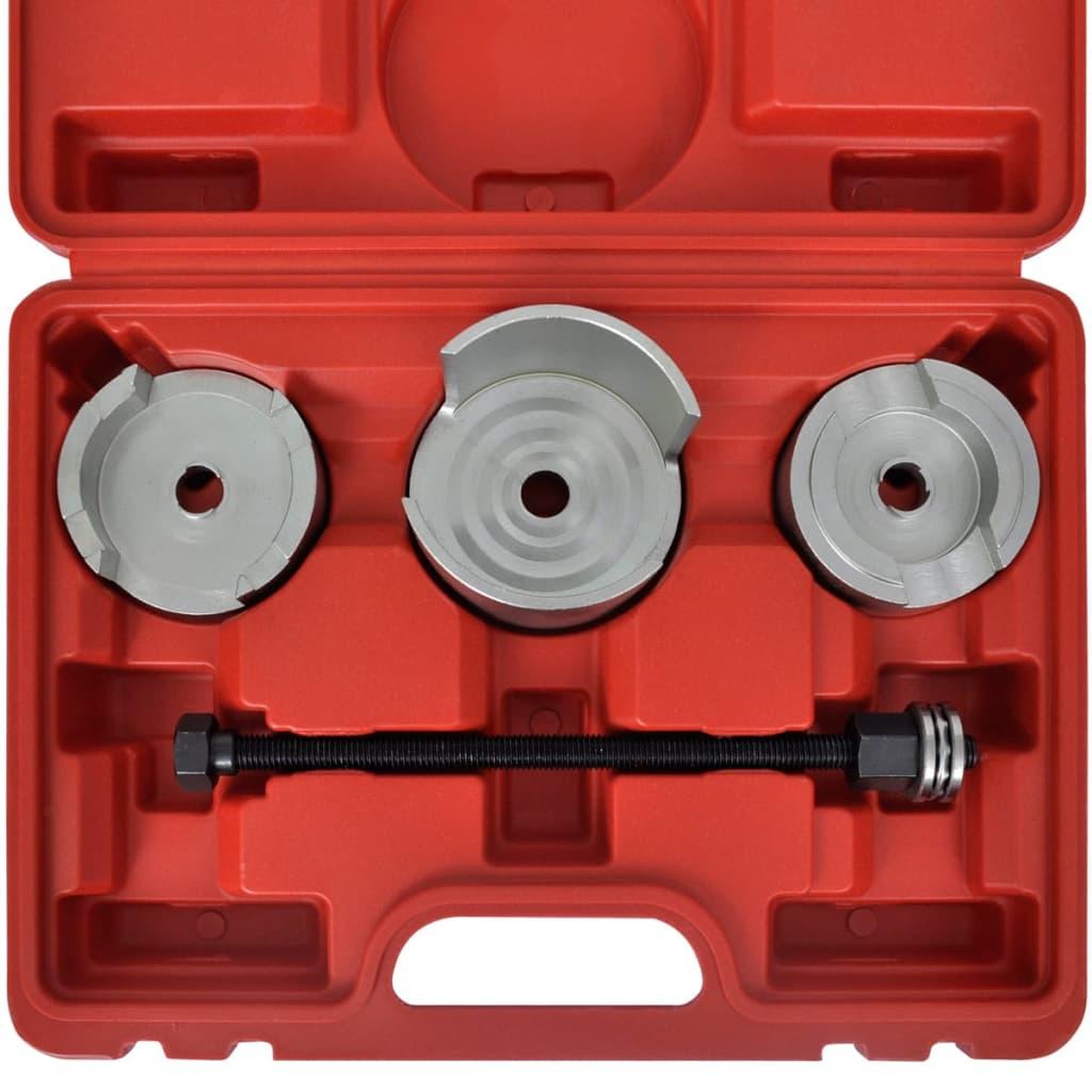 Voir la diapositive 4 : VIDAXL Outils de sous-cadre roulement d'essieu arriere pour renault laguna