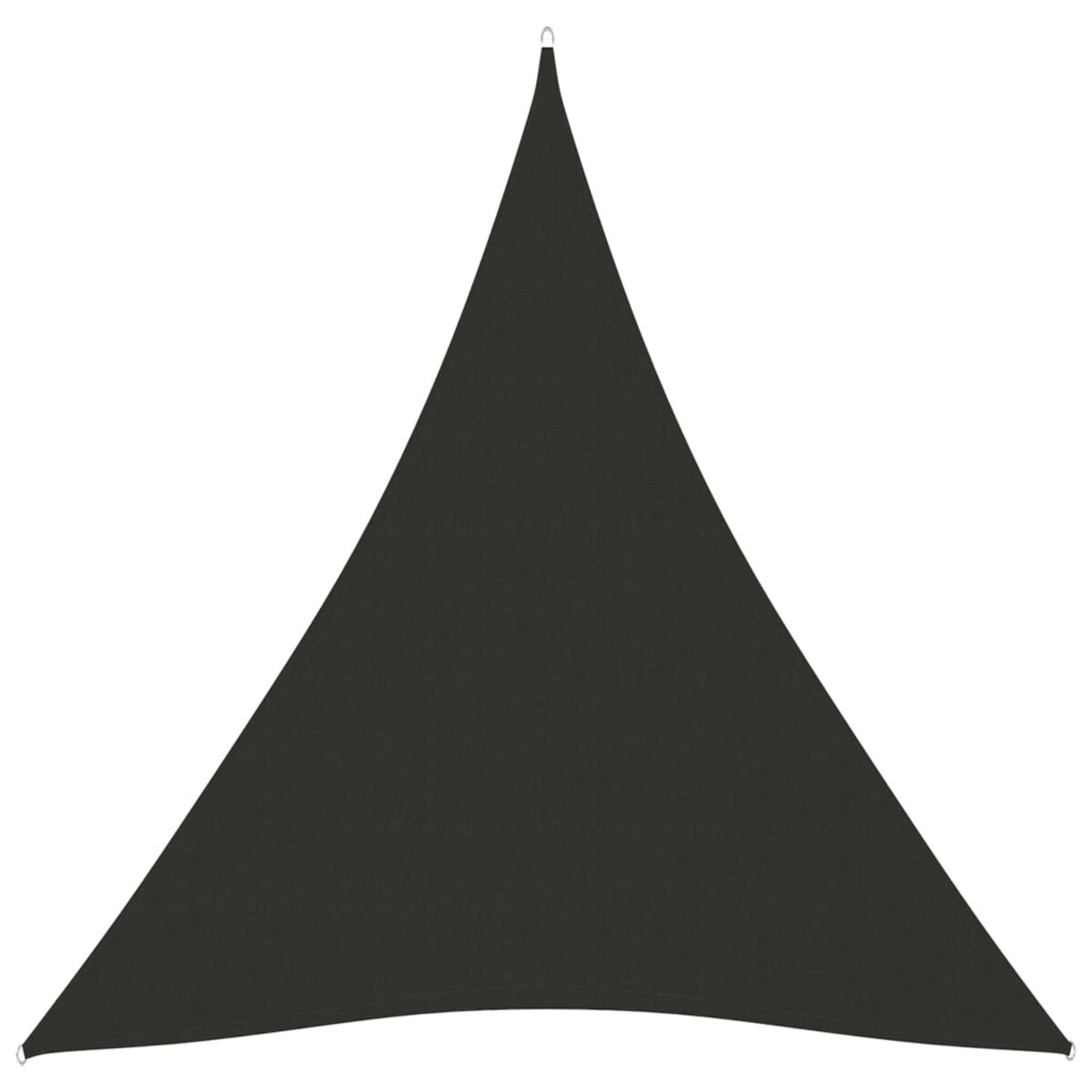 VIDAXL Voile de parasol Tissu Oxford triangulaire 5x7x7 m Anthracite
