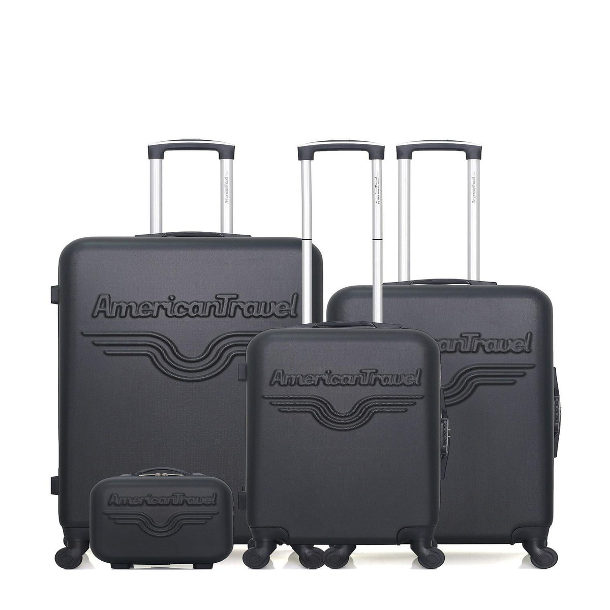 AMERICAN TRAVEL AMERICAN TRAVEL - Set de 4 Valises CHELSEA-C 75 cm 4 Roues