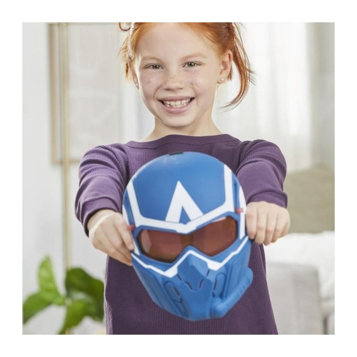Marvel Masque Marvel Captain America Bleu