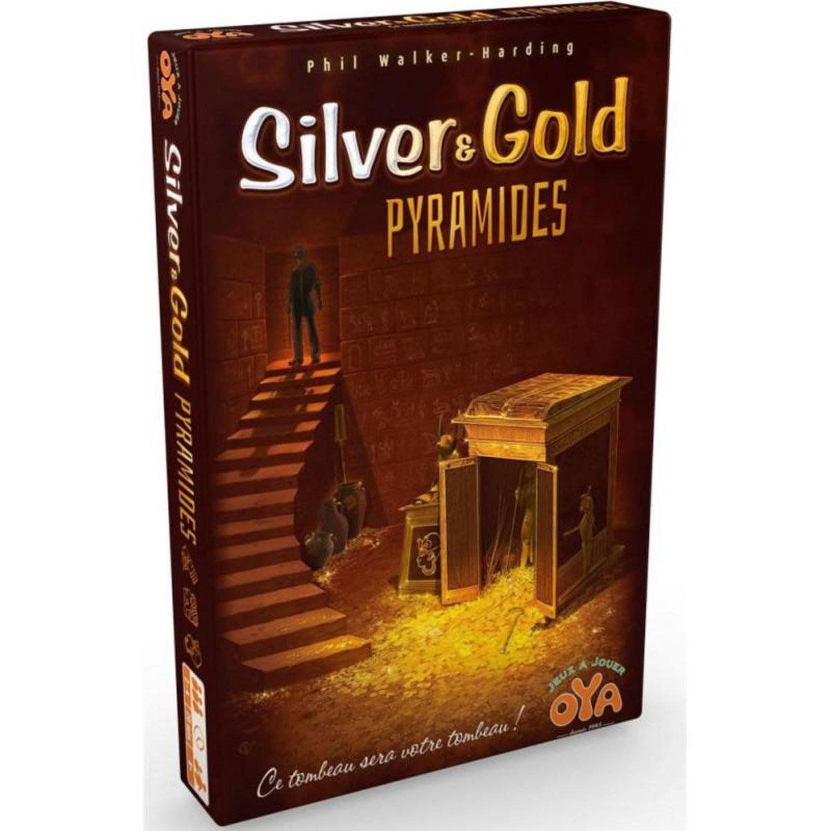 OYA Jeu de stratégie Oya Silver & Gold Pyramides