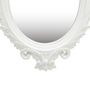 Voir la diapositive 3 : VIDAXL Miroir mural style chateau 56x76 cm Blanc