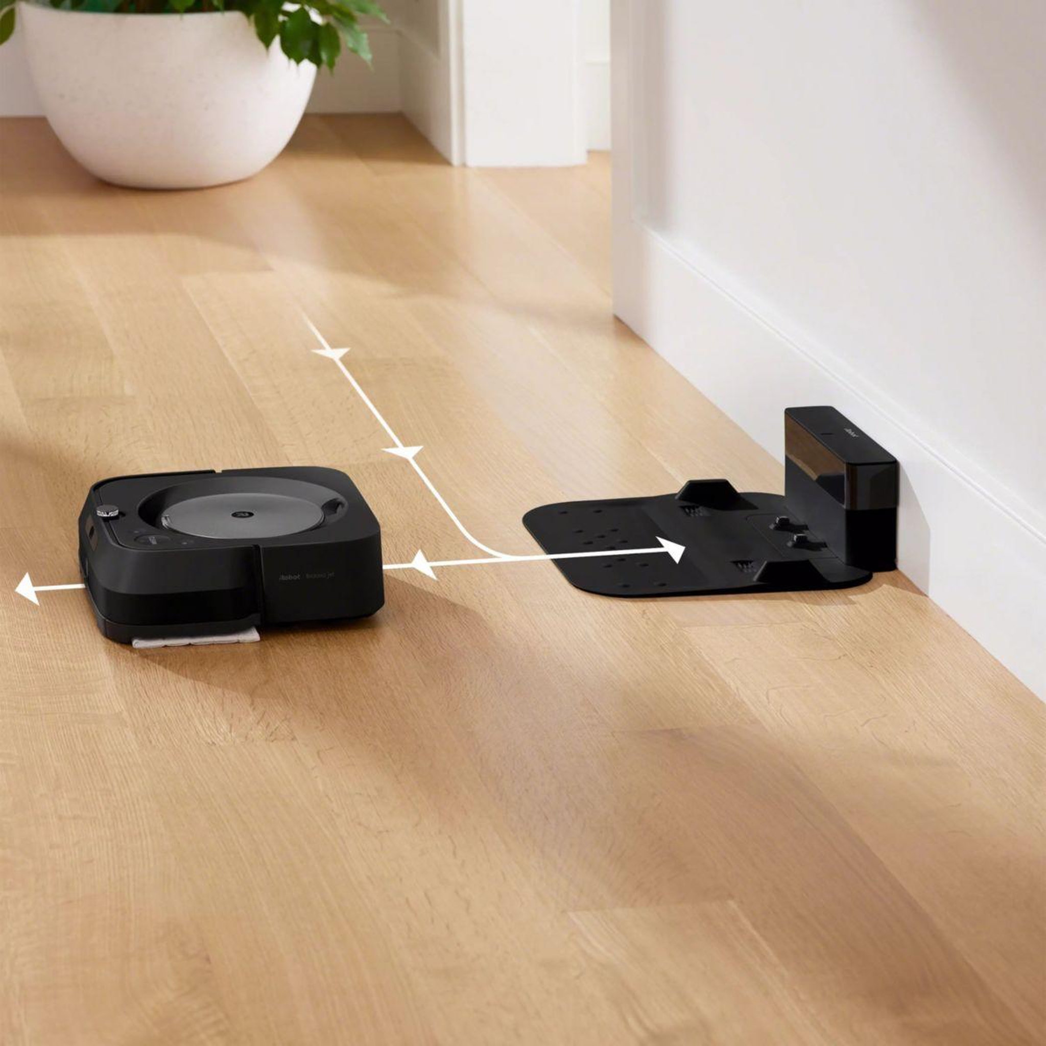 Voir la diapositive 2 : IROBOT Robot laveur Braava Jet M6133