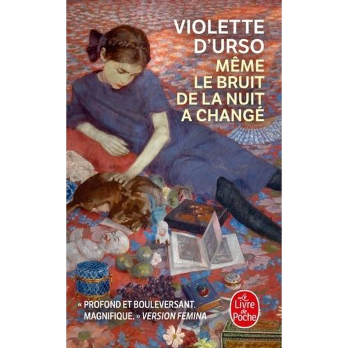 MEME LE BRUIT DE LA NUIT A CHANGE, Urso Violette d'