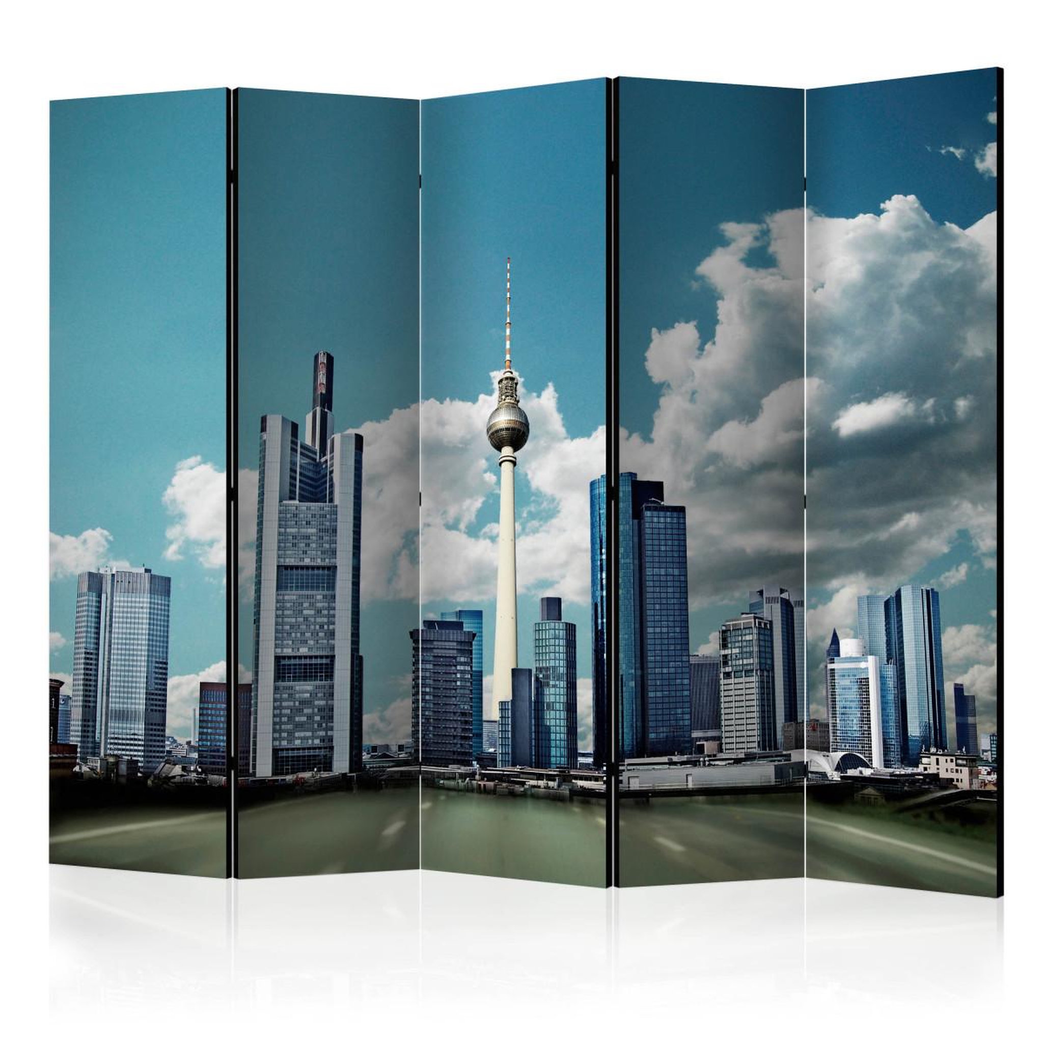 Paris Prix Paravent 5 volets  berlin  172x225cm
