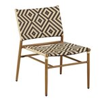 Paris Prix Fauteuil de Jardin à Motifs  Calapan  77cm Naturel