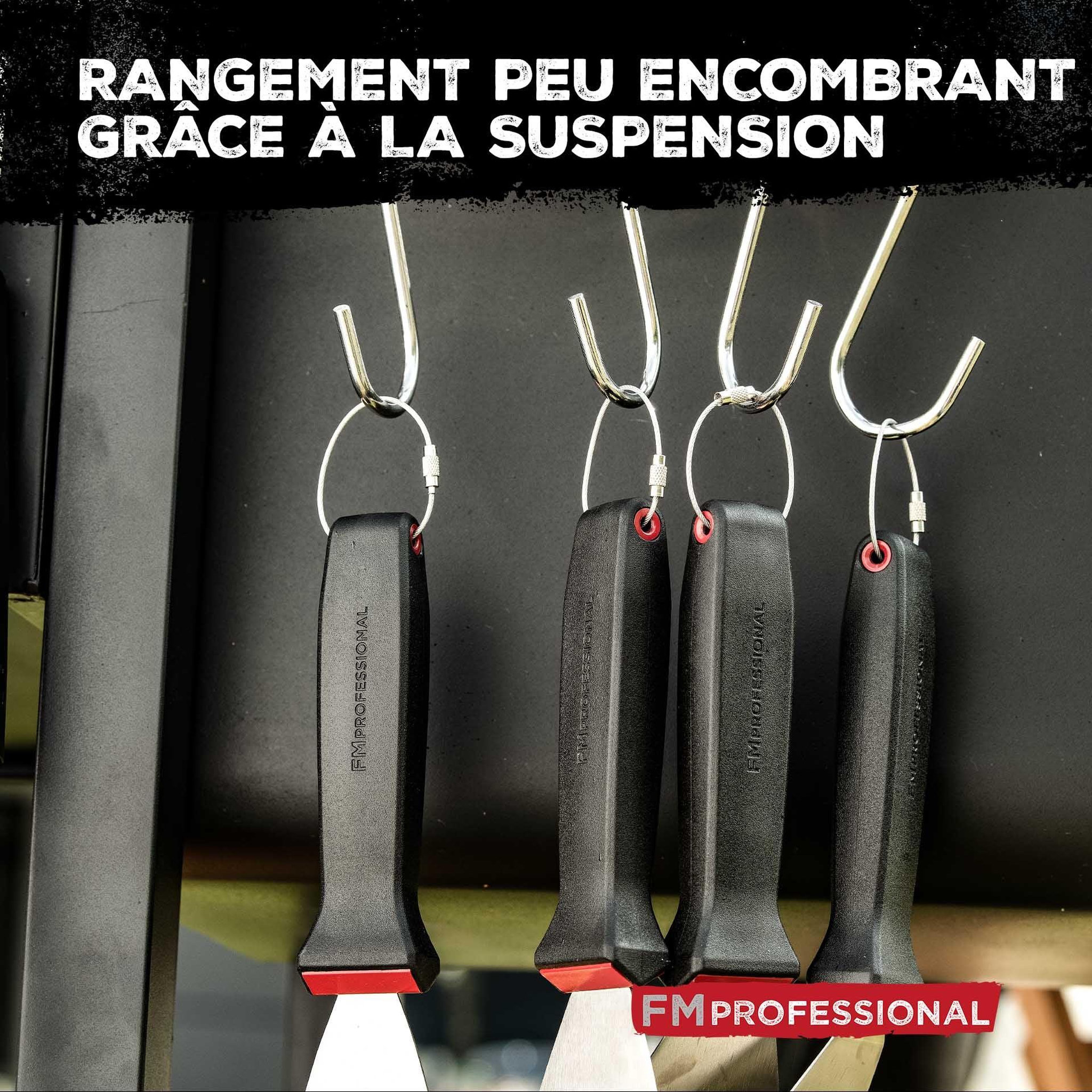 Voir la diapositive 5 : FM PROFESSIONAL Râpe à zeste longue gros grain avec couvercle de protection 42 cm fm professional gourmet