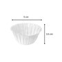 Voir la diapositive 3 : ZENKER Lot de 90 moules à muffins en papier blanc épais 7,5 cm Zenker Smart Pastry