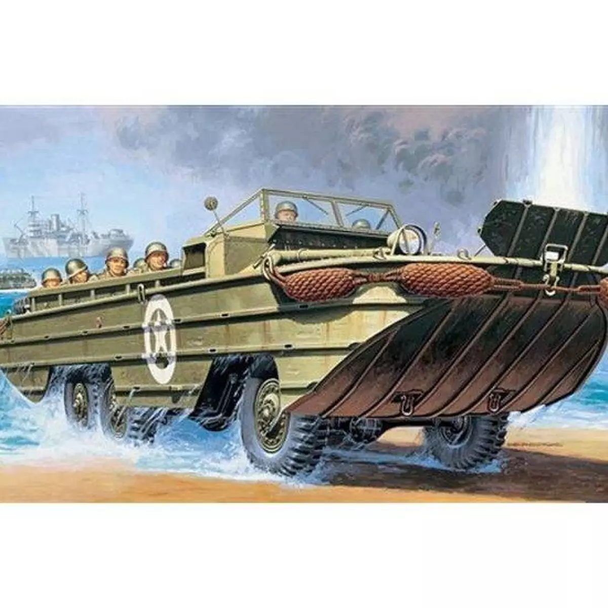 Italeri Maquette véhicule amphibie DUKW 1/35