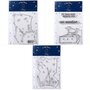  5 Tampons transparents Le Petit Prince et Astéroïd + Mouton + Paysage