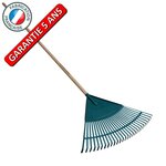 OUTILS PERRIN Balai à gazon polypro 61 cm  manche 1,50 m, outil à main pour le jardin et le potager