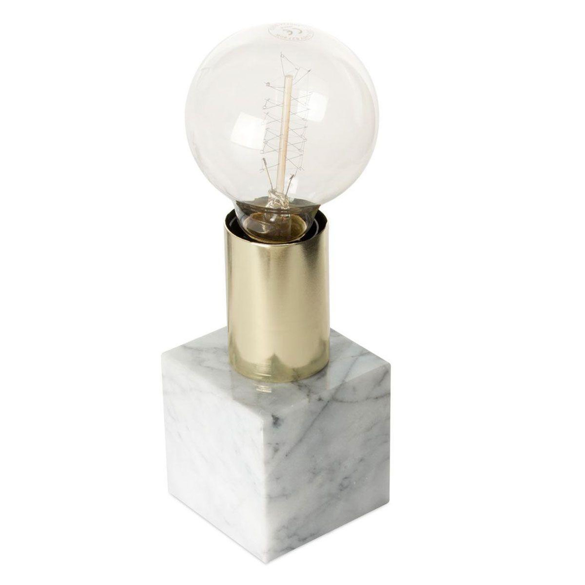 Voir la diapositive 1 : Paris Prix Lampe à poser en marbre  mr lightning  13cm gris