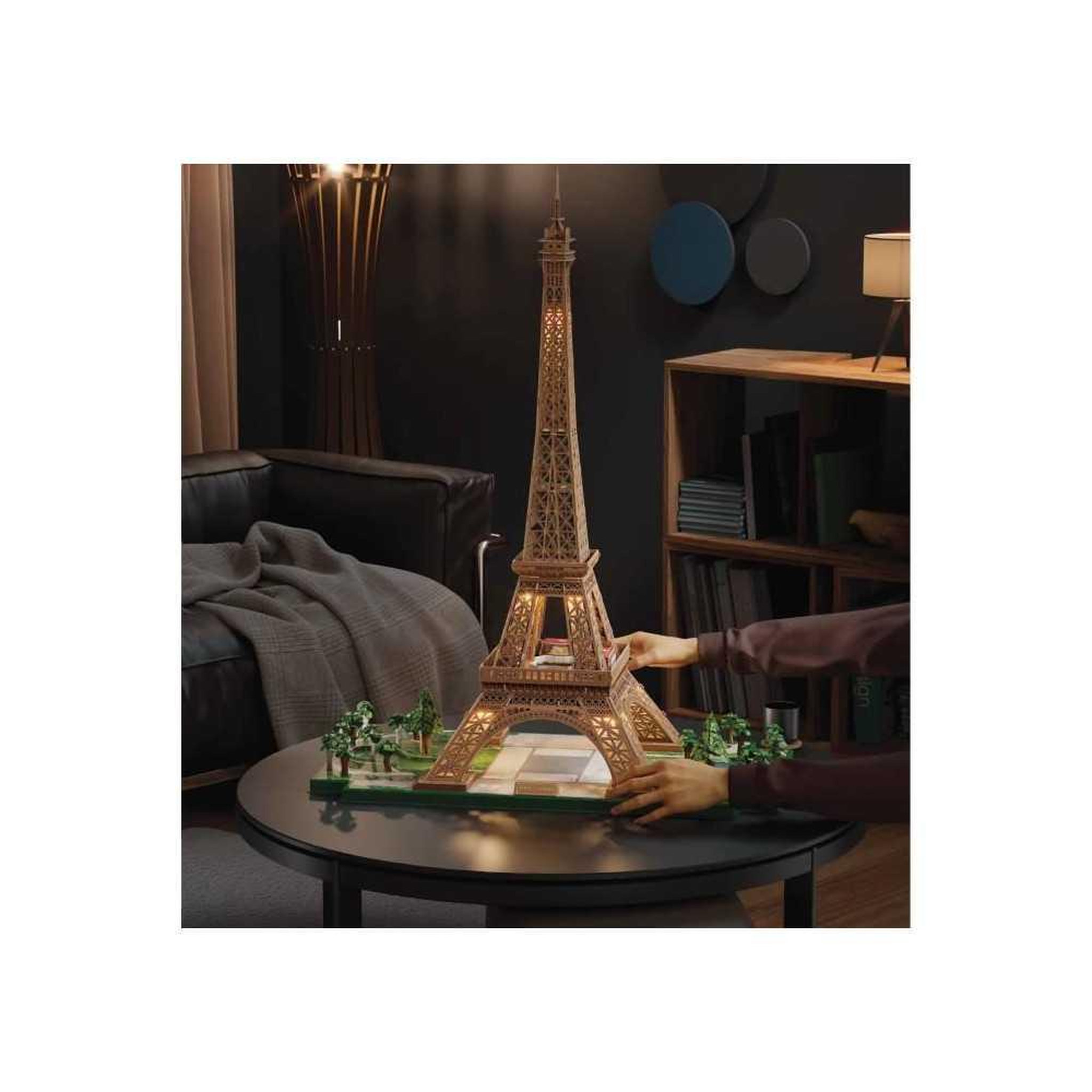 Voir la diapositive 2 : Spin Master Puzzle 3D Tour Eiffel – 4D Build – Maison des Puzzles – Maquette à construire